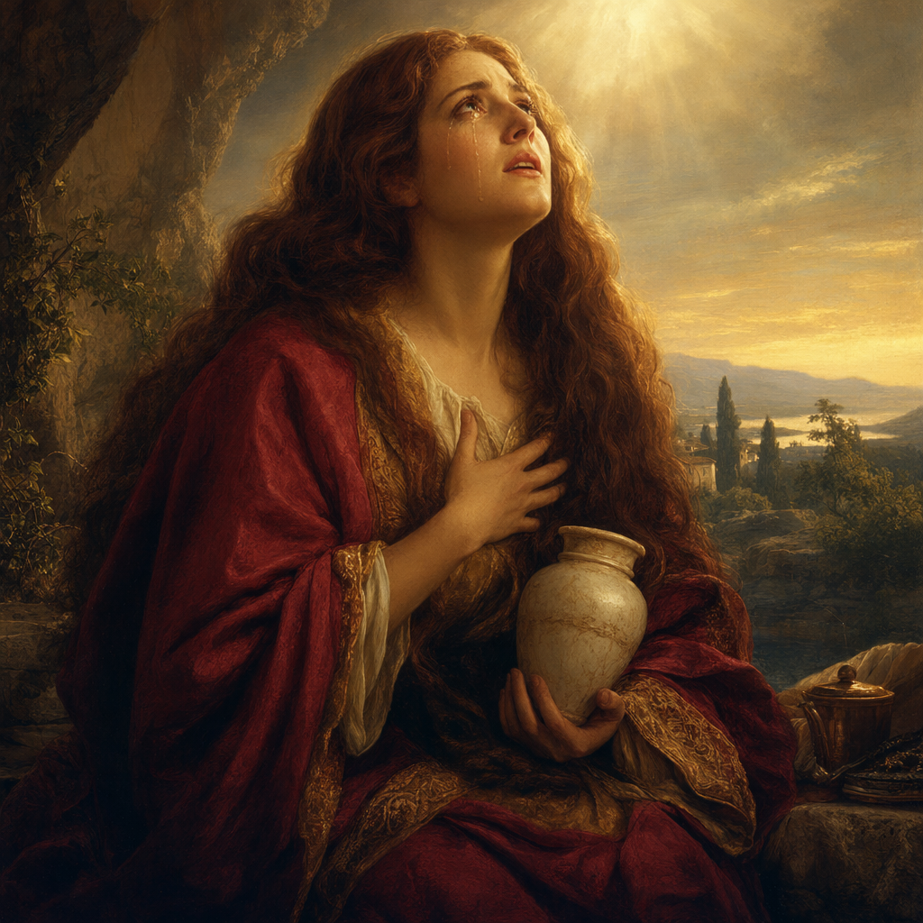 Angels in prayer